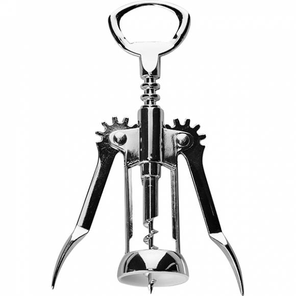 Штопор «Пробар» с рычагами сталь нерж. D=35,L=160,B=50мм серебрист. HH201