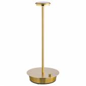 Лампа настольная беспроводная d=11 см. h=26 см. алюм., золотая LED TECHNO MGline 79972