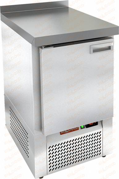 Стол холодильный Hicold GNE1/TN W 1 дверь, корпус пластификат (агрегат внизу)