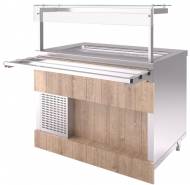 Прилавок холодильный RC12A Refettorio Capital ЧТТ гл. 20мм