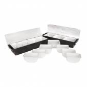 Контейнер для фруктов, специй пластик 6 ячеек P.L. - BarWare JD-B6B