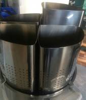 Дуршлаг-вставка сегментный 170х170мм Maco TB770 нерж. Дуршлаг-вставка сегментный 170х170мм Maco TB770 нерж.