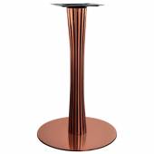 Подстолье из хромированного металла 1270EM розовое золото