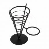 Корзинка конусная д/подачи на подставке метал12,7*23 см P.L.(70370313)