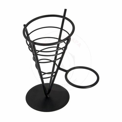 Корзинка конусная д/подачи на подставке метал12,7*23 см P.L.(70370313)