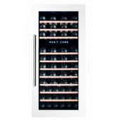 В Винный шкаф компрессорный встраиваемый DUNAVOX DX-74.230DW 2 температурные зоны