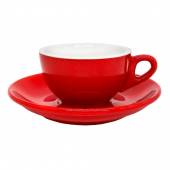 Чайная пара 170 мл красный цвет Barista  P.L CS200312-RED /4/ Чайная пара 170 мл красный цвет Barista  P.L CS200312-RED /4/