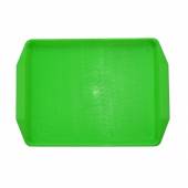 Поднос прямоугольный 42х30см ярко-зеленый поверхность классик (113) MGprof 1732