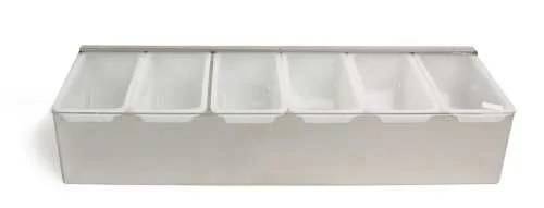 Контейнер для фруктов, специй нерж 4 ячейки P.L.-Bar Ware CD-4 HONRI / JQ-OT282A