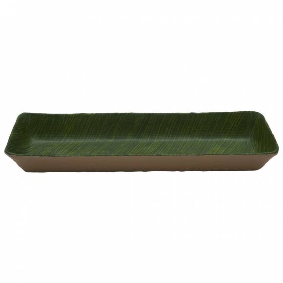 Блюдо GN 2/4 меламин 53*16.2*6.5см P.L. Green Banana Leaf