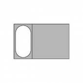 Гастроемкость (1/3); полипроп.; 8л;  Paderno 14707-20 H=20, L=32, 5, B=17, 6см; прозр.