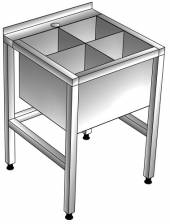 АВМ4 Ванна моечная сварная 4-х секционная 700*700*850 гл.300 (для мытья яиц) с бортом (без вкладыша) АВМ4 Ванна моечная сварная 4-х секционная 700*700*850 гл.300 (для мытья яиц) с бортом (без вкладыша)