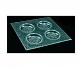 Тарелка Glassware 200*200 мм 50050.