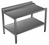 СПП Стол производственный 600*700*850мм с полкой, углублением, зацепом (слева/справа) 