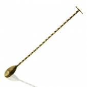 Ложка барная с мадлером 28см бронза Lumian L0006 Ложка барная с мадлером 28см бронза Lumian L0006