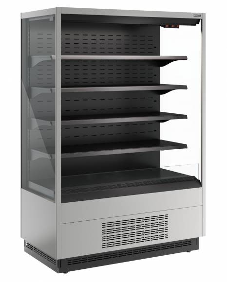 Стеллаж холодильный Полюс FC20-07 VM 1,0-2 (версия 2.0) (9006-9005) открытый