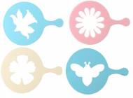 Декоратор для капучино и пирожных Candy Fackelmann 27131 55256  (набор 4шт.) Декоратор для капучино и пирожных Candy Fackelmann 27131 55256  (набор 4шт.)