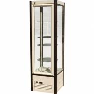 Шкаф холодильный кондитерский D4 VM 400-2 (R400Cвр бежево-коричневый)