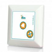 Smart-52 тонкая беспроводная многофункциональная кнопка вызова, цвет белый Smart-52 тонкая беспроводная многофункциональная кнопка вызова, цвет белый