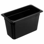 Гастроемкость GN1/3-200 6,9 л. поликарб. черная GP 79653