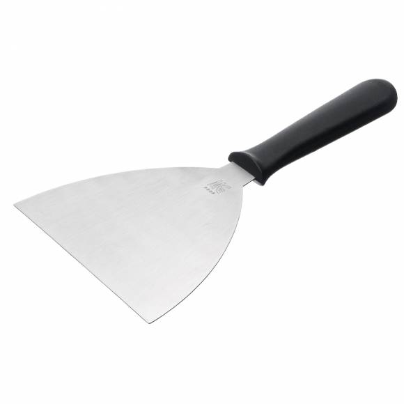 Лопатка 26 см. прямая раб. часть 12*15 см. нерж. с пластик. ручкой MGprof 80928
