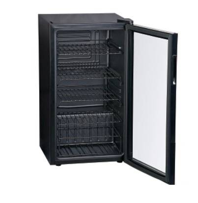 Шкаф холодильный демонстрационный Cooleq TBC-85 черный