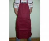 Фартук повара с грудкой бордо Мастергласс 31544 Фартук повара с грудкой бордо Мастергласс 31544