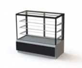 Витрина кондитерская Kayman K-ВК-1300 ЛЮКС КВАДРО СЕРЕБРО