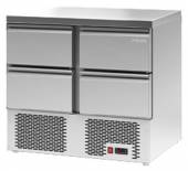 Стол холодильный Polair TMi2-22-G 4 ящика с бортом  Стол холодильный Polair TMi2-22-G 4 ящика с бортом