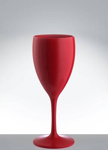 Бокал для вина 340мл Vino РС Nipco 207мм бордовый 190595 /24/