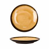 Тарелка 200мм Stockholm Yellow Spider Silk P.L. JM2303-YELLOW /6/