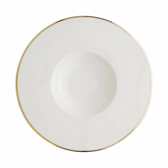 Тарелка для пасты 300 мм 360 мл Золотая линия, форма Нит Bonna GDENEA30CK2
