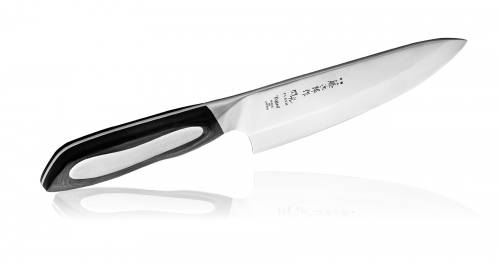 Нож Деба Tojiro Flash 165мм сталь VG10 19 слоёв, рукоять микарта FF-DE165