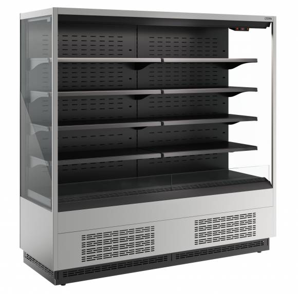 Стеллаж холодильный Полюс FC20-07 VM 1,9-2 (версия 2.0) (9006-9005) открытый