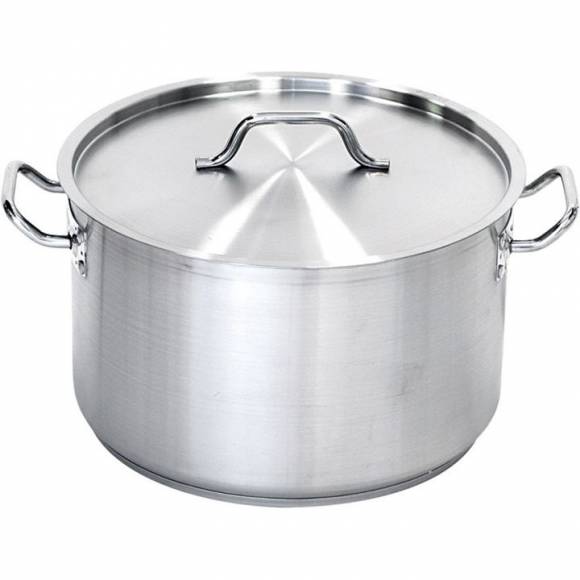 Кастрюля нерж.  5л MGSteel 72338 (d=21,5см h=16см)