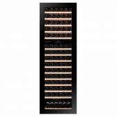 В Винный шкаф компрессорный встраиваемый DUNAVOX DAB-114.288DB.TO 2 температурные зоны