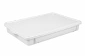 Контейнер для теста 665*440*90 мм. с крышкой белый 422108716 Контейнер для теста 665*440*90 мм. с крышкой белый 422108716