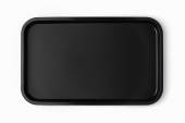 Поднос прямоугольный 52,5x32,5см черный поверхность шагрень (110) MGprof 1737