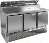 Стол холодильный для пиццы Hicold PZE2-111/GN (1/6) агрегат внизу