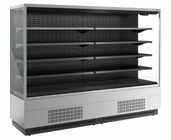 Стеллаж холодильный Полюс FC20-07 VM 2,5-2 (версия 2.0) (9006-9005) открытый