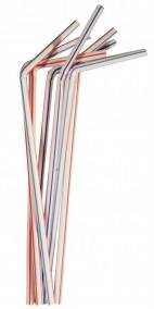 Трубочка для коктейля 0,5х21см полосатая с гофрой 1000шт/уп 5211000пг 29504 /12/ Трубочка для коктейля 0,5х21см полосатая с гофрой 1000шт/уп 5211000пг 29504 /12/