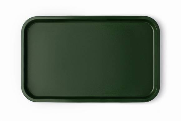 Поднос прямоугольный 52,5x32,5см темно-зеленый поверхность шагрень (414) MGprof 1737 Поднос прямоугольный 52,5x32,5см темно-зеленый поверхность шагрень (414) MGprof 1737