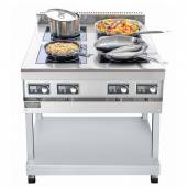 Плита индукционная 4-х конфорочная Abat КИП-49П-3,5-01, нерж. сталь