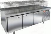 Стол холодильный HICOLD GN111/TN LT  3 двери
