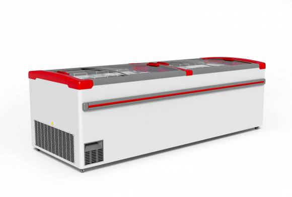 Ларь-бонета универсальная Frostor UF 2500 B красная