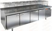 Стол холодильный HICOLD GN1111/TN LT   4 двери