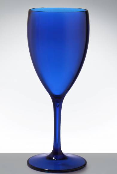 Бокал для вина 340мл Vino РС Nipco 207мм синий прозрачный 190625 /24/