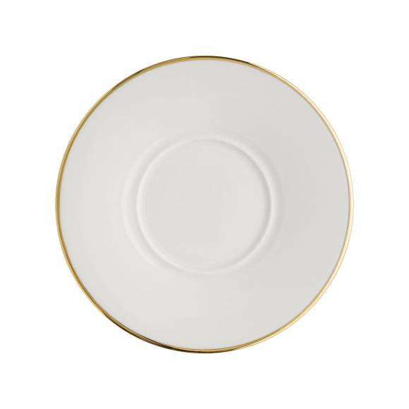 Блюдце 120 мм Золотая линия, форма Нит Bonna GDENEA02KT