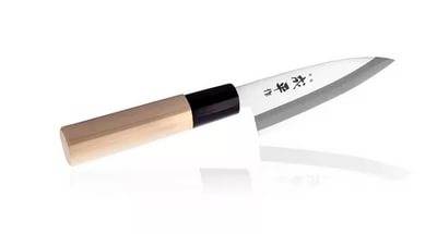 Нож Деба мини Tojiro Fuji Cutlery 105мм сталь Sus420J2 рукоять дерево #9000  FC-70