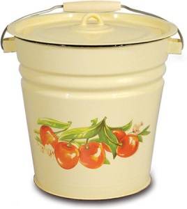 Ведро 12л эмалированное с крышкой, цвет в ассортименте 1с28с /4/ Ведро 12л эмалированное с крышкой, цвет в ассортименте 1с28с /4/